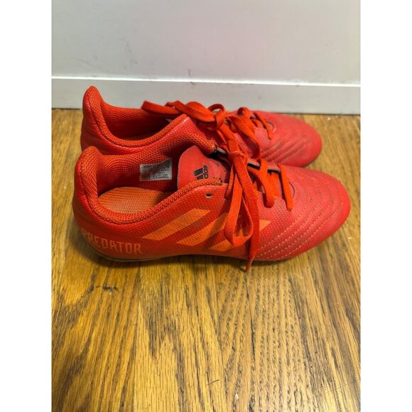 Adidas Predator Red Soccer Cleats Size 7.5 - Picture 3 of 6